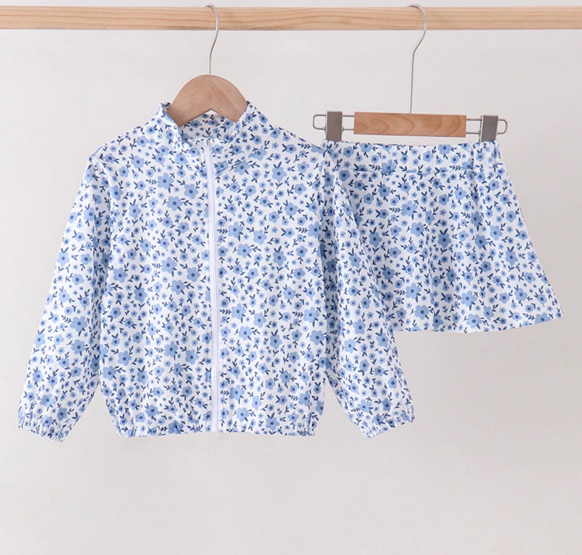 Floral Athletic Skort Set