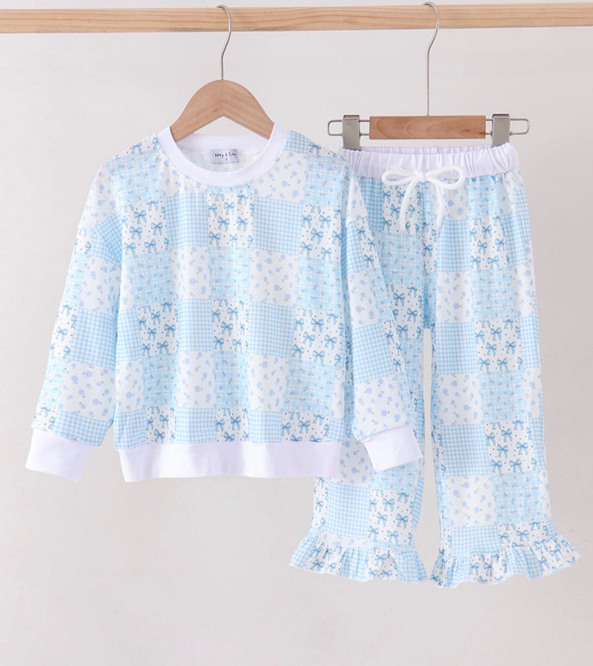 Patchwork Pant Set