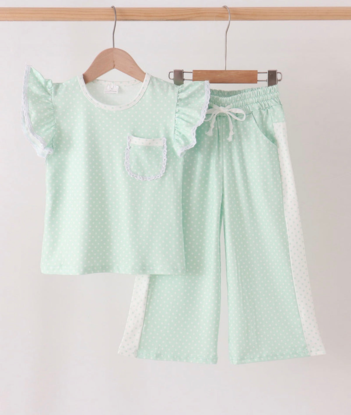 Polk-a-dot Pant Set